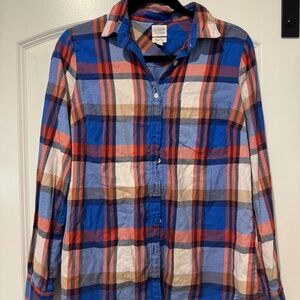 J Crew Factory Plaid shirt small